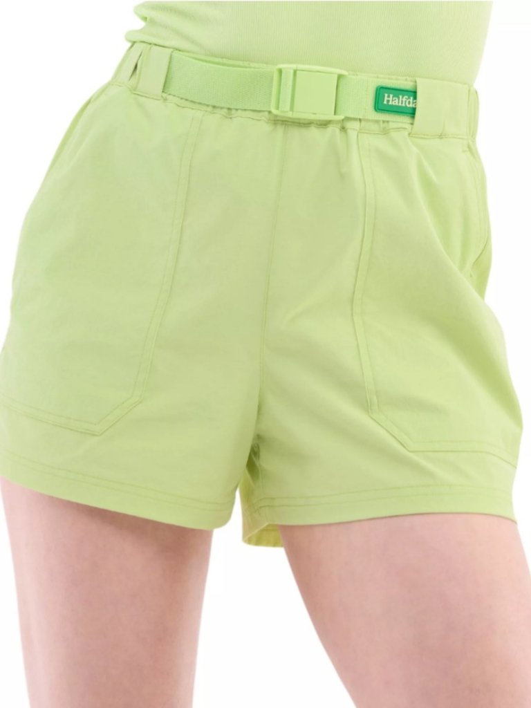 Halfday Women's Rosalie Trail Shorts In Pistachio Size L Nwt $75 — image 4 of 8